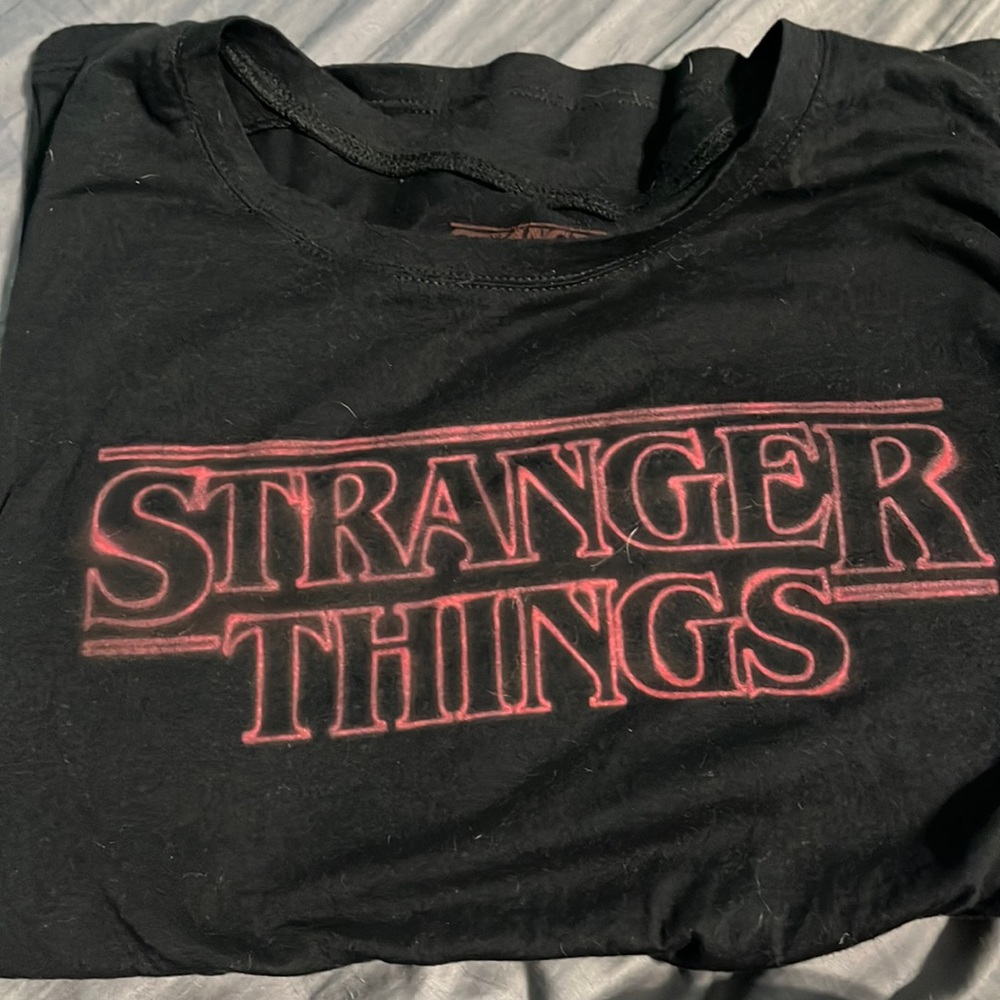 stranger things shirt